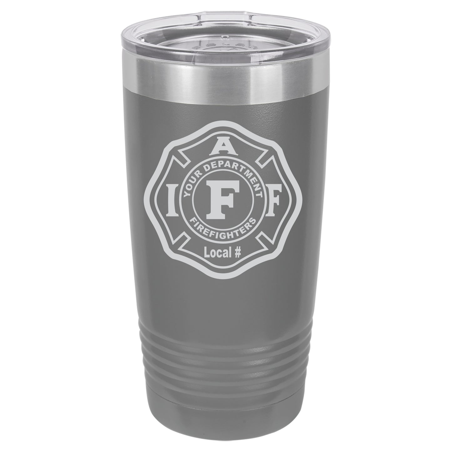 Custom IAFF Tumbler 20 oz w/Standard Lid