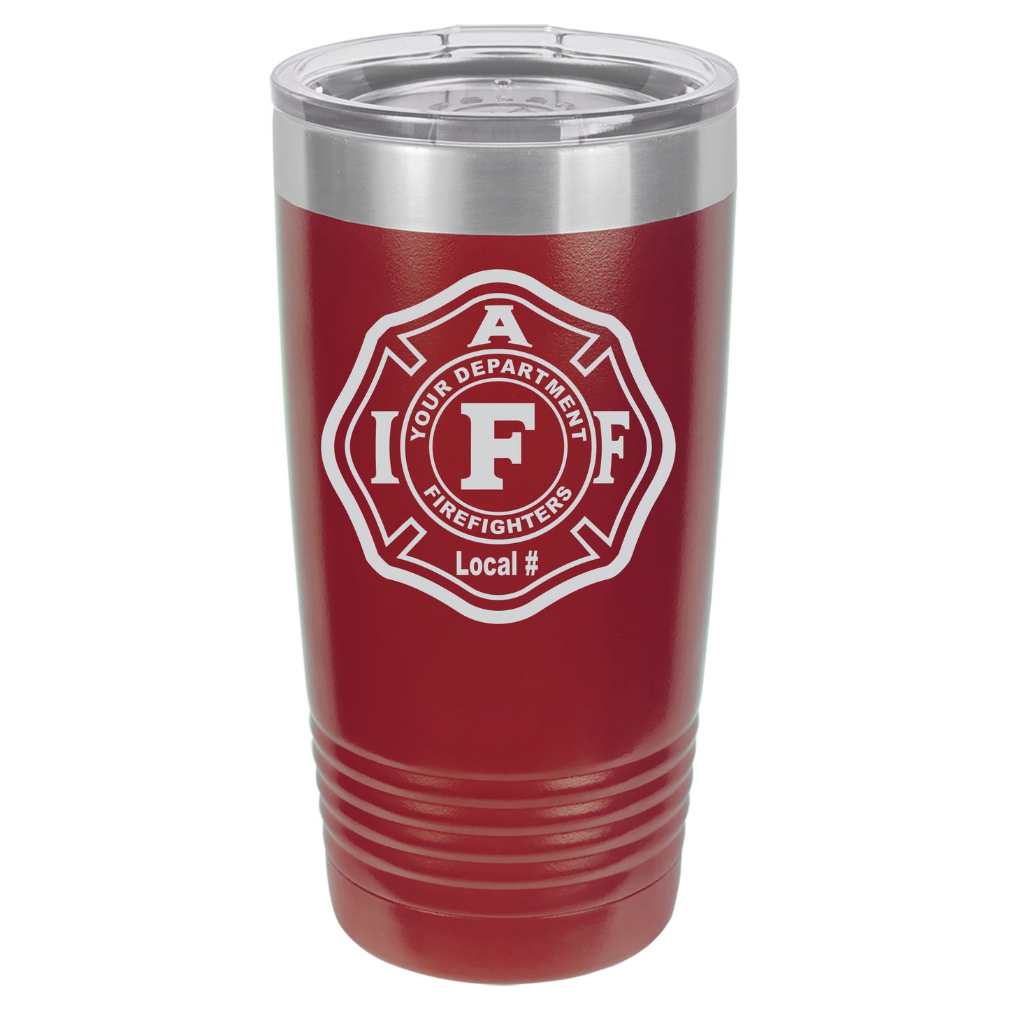 Custom IAFF Tumbler 20 oz w/Standard Lid
