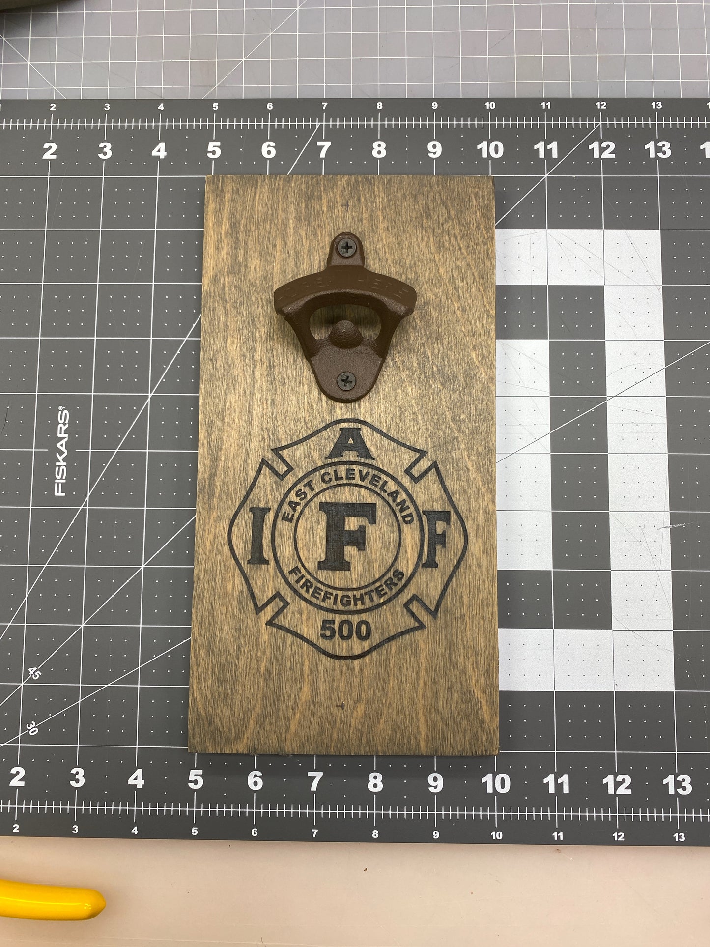 Custom IAFF Bottle Openers