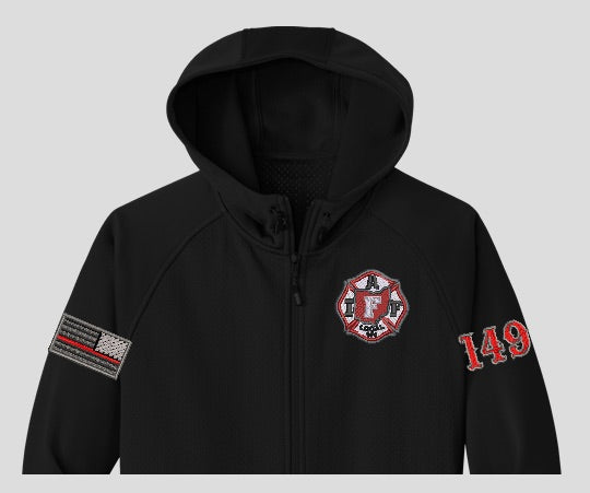UHFD IAFF Custom Hooded Sweatshirt