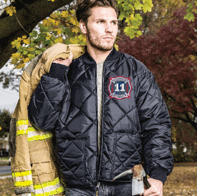 UHFD Bravest Diamond Quilt Jacket