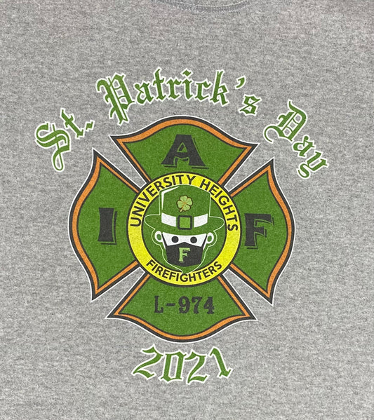 University Heights Firefighters L-974 2021 St Patty’s Day Shirts